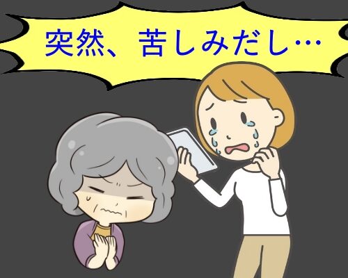 祖母の介護のイメージ