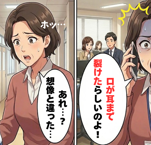 「口が裂けた…」勤務中に義母から緊急連絡。娘の傷を案じて学校へ急いだ私が見た真実【体験談】