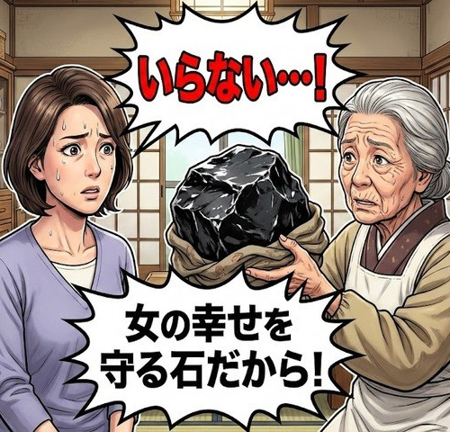 「いらない…！」義母から渡された代々の漬物石。持ち帰った嫁が気付いた深い愛情の正体【体験談】