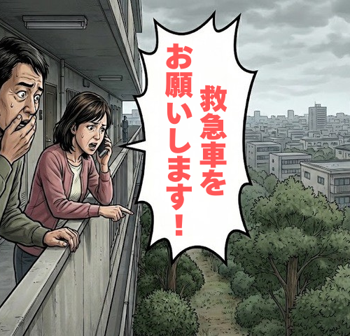 「救急車を呼んで！」静かな居住区で2週連続の転落事故…明暗を分けたわずかな差【体験談】