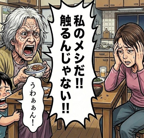 食べ物を巡り子どもに暴言を吐く認知症の祖母。涙と怒りの同居生活から学んだこと【体験談】