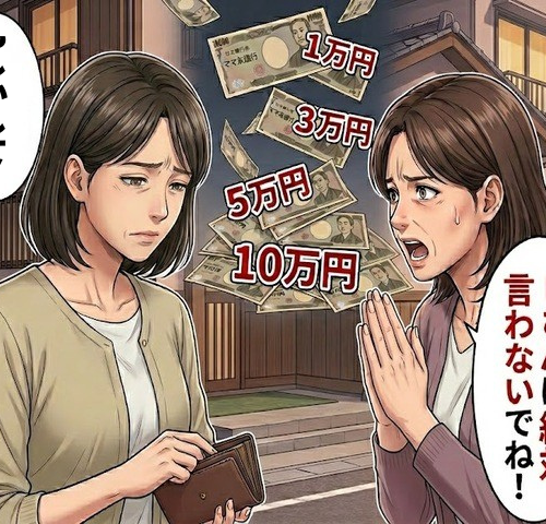 「すぐ返すから」ママ友から1万円の借金依頼。膨らむ金額の裏に隠された驚きの事情とは【体験談】